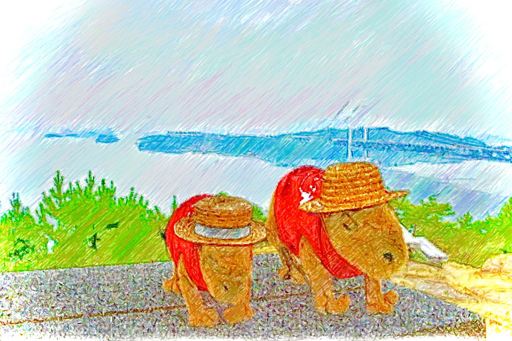 タケルとダイチ